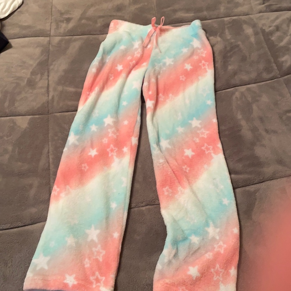 Girls size medium fleece pajama pants